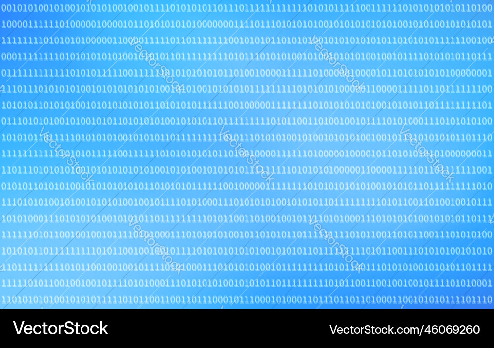 Programming image with blue gradient background vector image