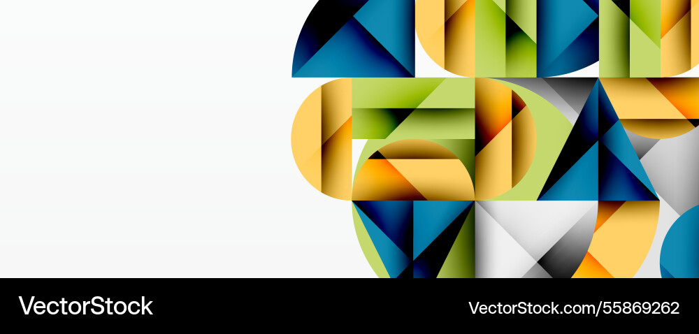 Modern abstract composition with layered circles Modern abstract composition with layered circles vector image