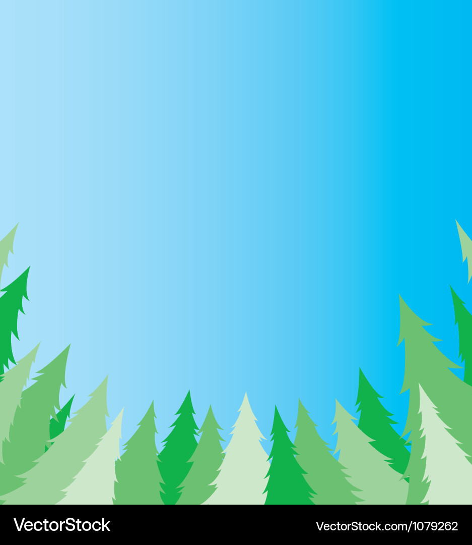 Pine tree Royalty Free Vector Image - VectorStock