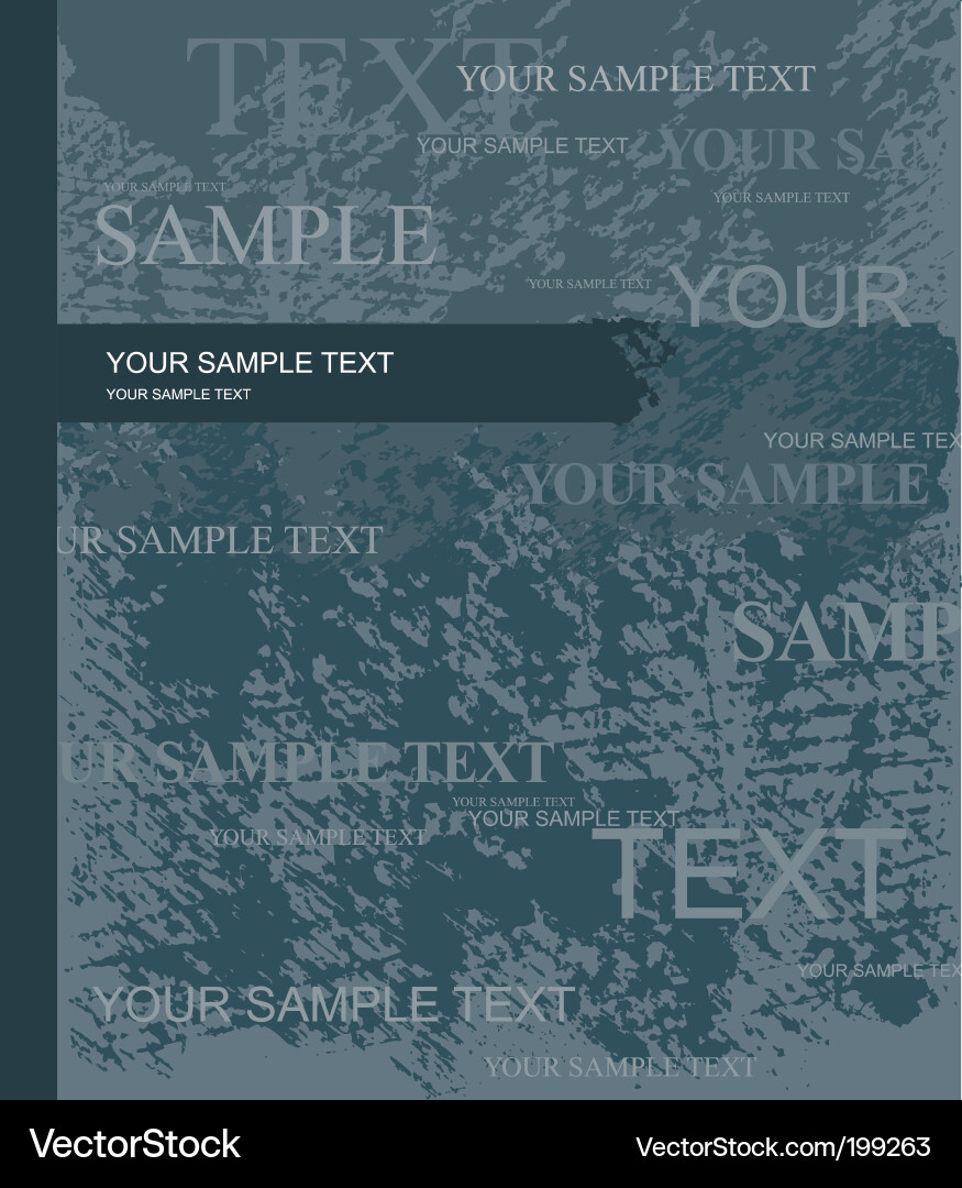 Grunge Splatter Background Vector Image
