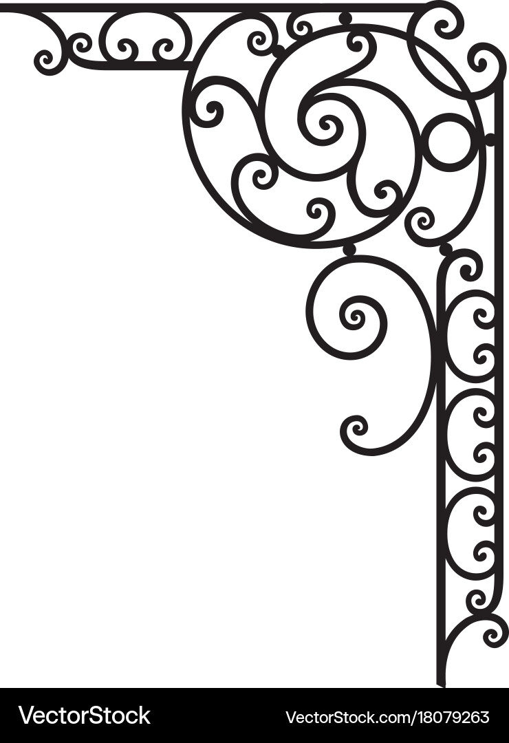 Best and Beautiful Black and White Floral Corner Borders for frames. Border  Designs ..., image size:740x1080