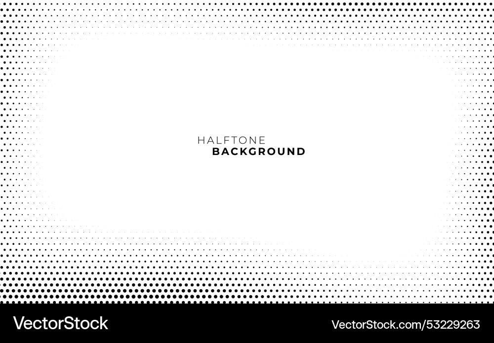 Simple white background with halftone effect vector image