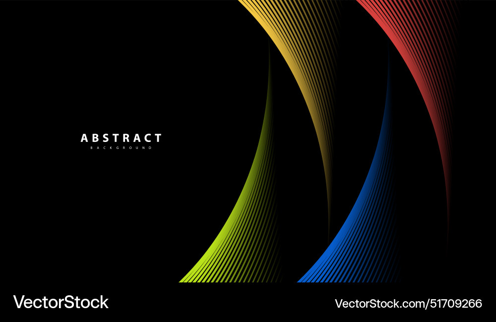 Abstract colorful wave line background curve Abstract colorful wave line background curve vector image