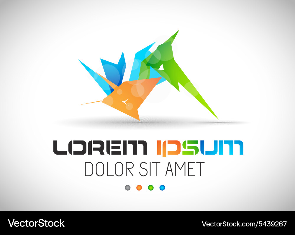 Abstract design elements for you personal project vector image