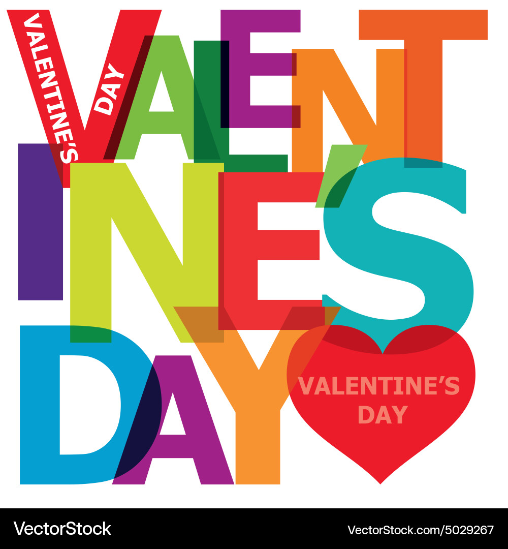 Valentines day Vector Image