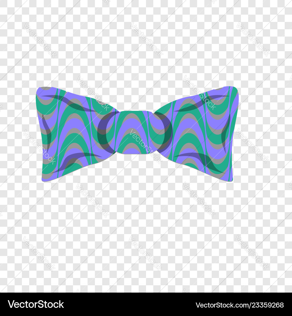 Mode Bogen Krawatte ikone Cartoon Stil Mode Bogen Krawatte ikone Cartoon Stil vektorbild