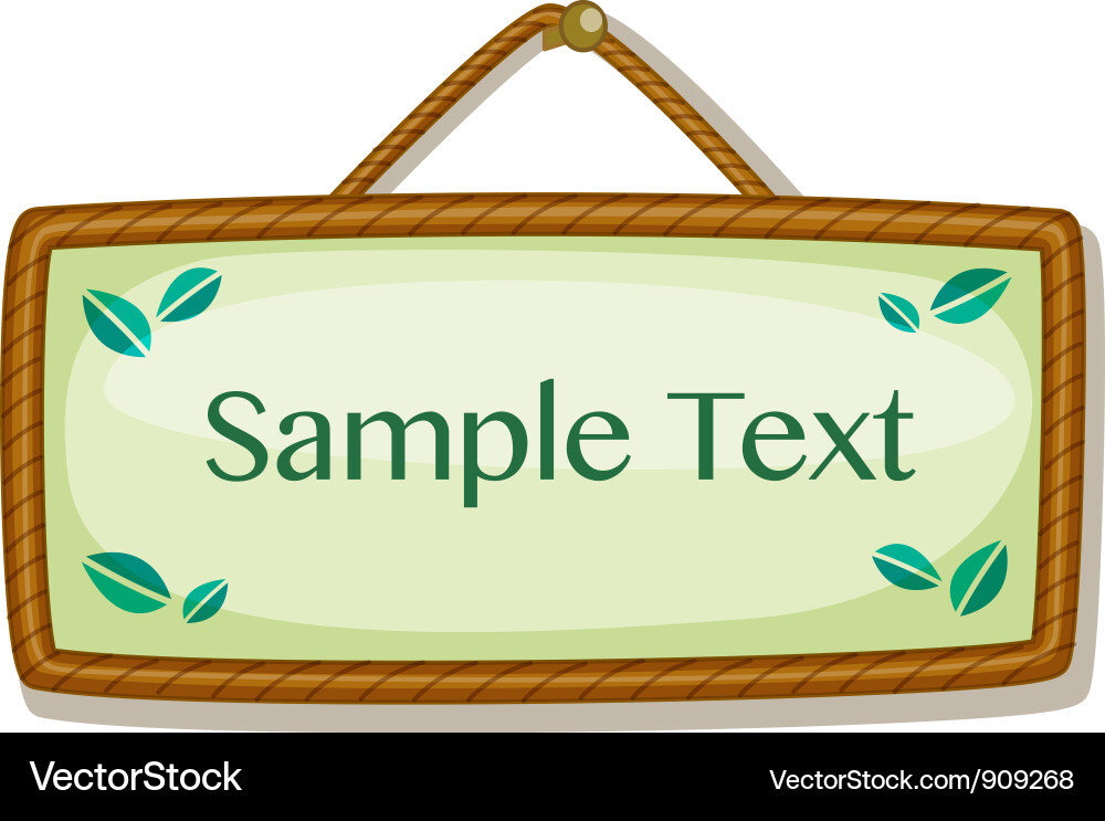 Sign Royalty Free Vector Image - VectorStock