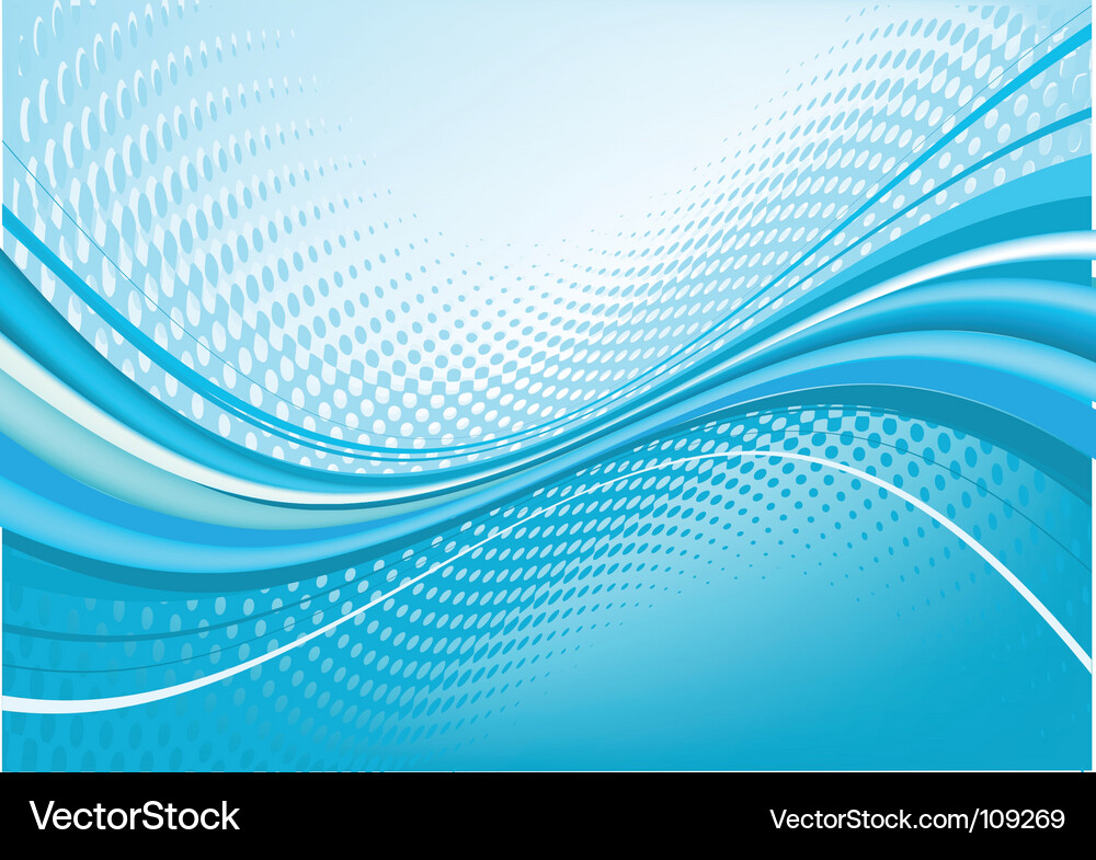 Dynamic Blue Pattern Background Vector Image
