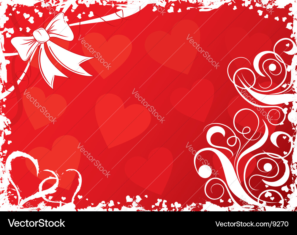 Background heart Royalty Free Vector Image - VectorStock