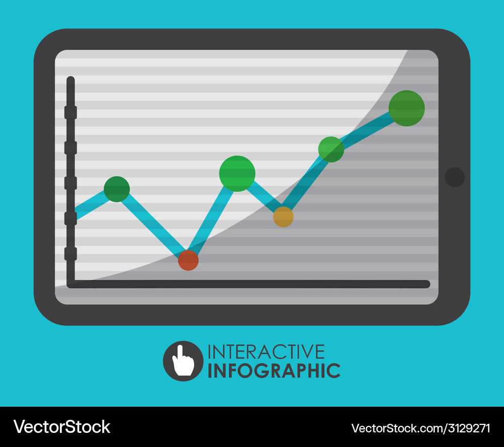 Data Visualization Chart Vector Image