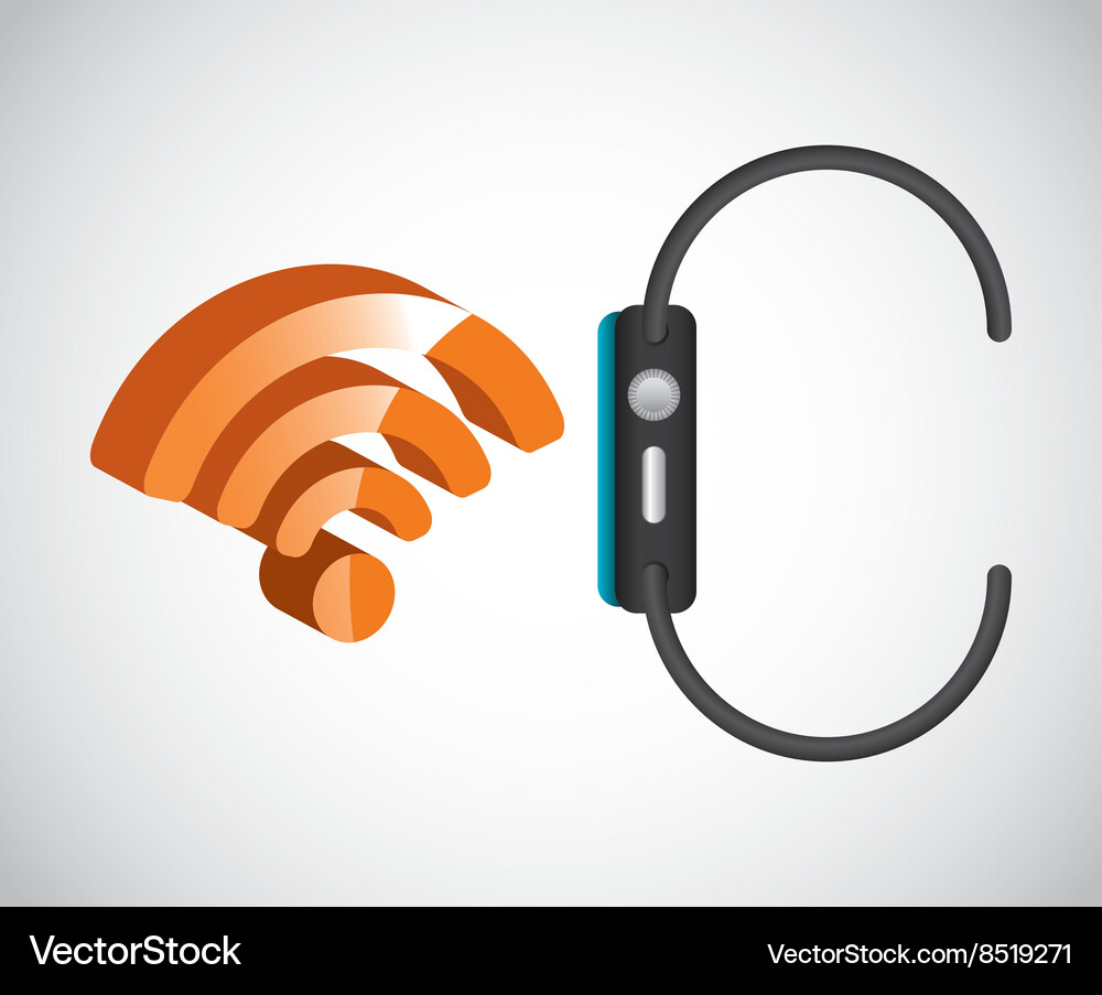 Wifi connection design Vector Image