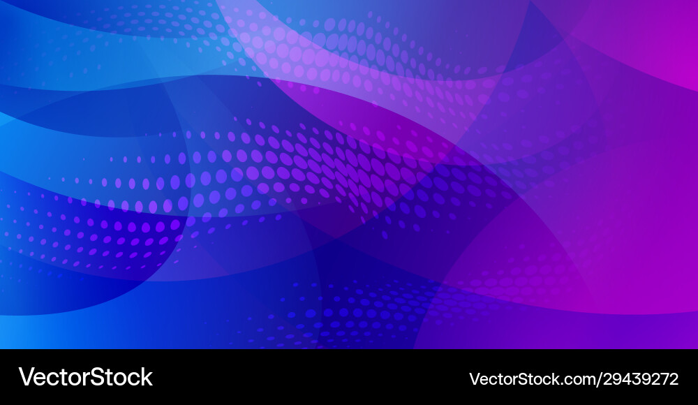 Abstract background halftone dots and curved Abstract background halftone dots and curved vector image