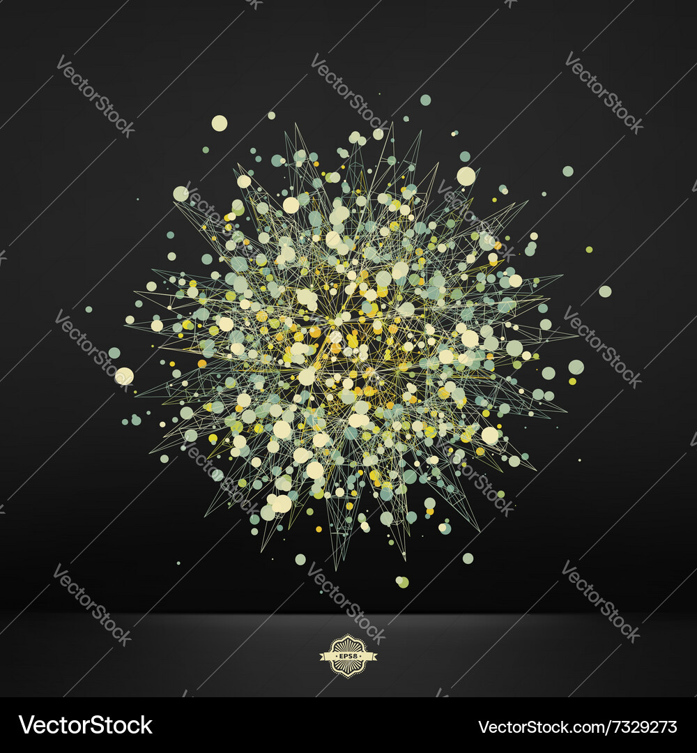 Abstract 3d design element emblem Vector Image