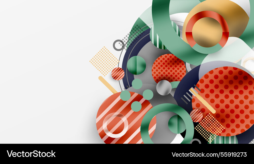 Abstract geometric background with overlapping Abstract geometric background with overlapping vector image