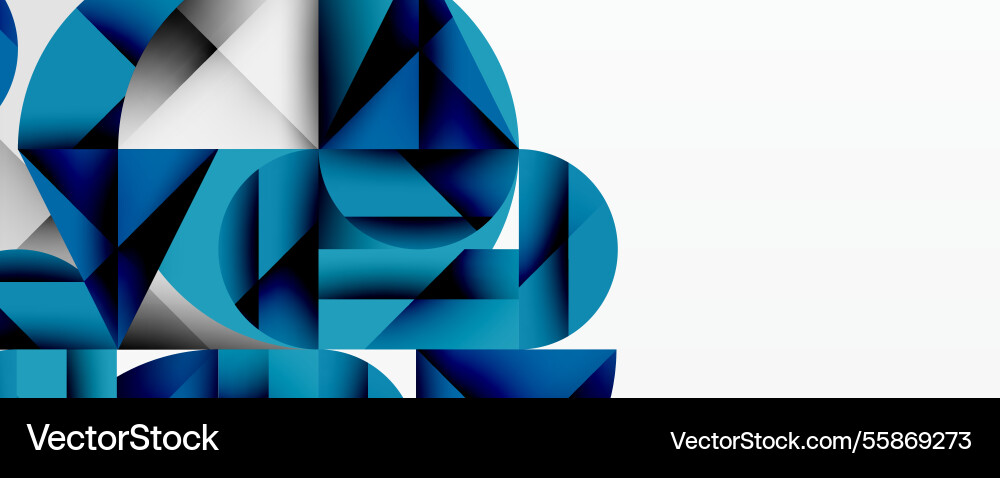 Abstract geometric design with intersecting Abstract geometric design with intersecting Vector Image