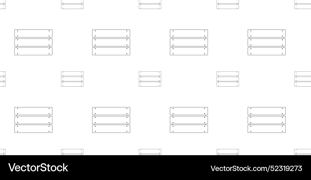 Crate icon seamless pattern shipping container Crate icon seamless pattern shipping container Vector Image