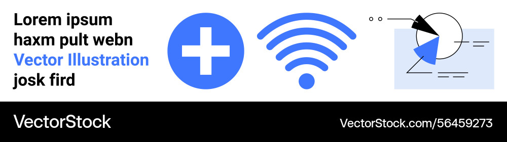 Digital connectivity and data visualization Digital connectivity and data visualization vector image