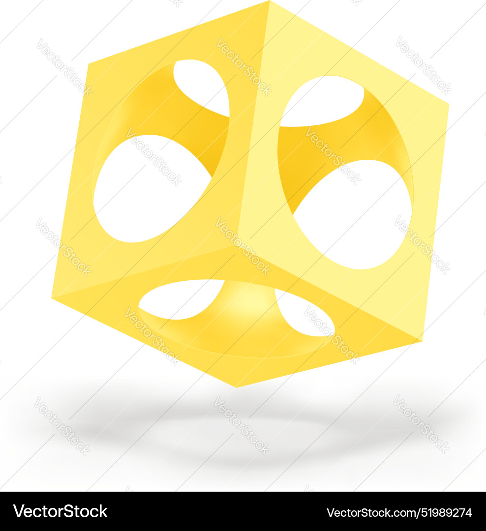 Abstract cube Abstract cube vector image