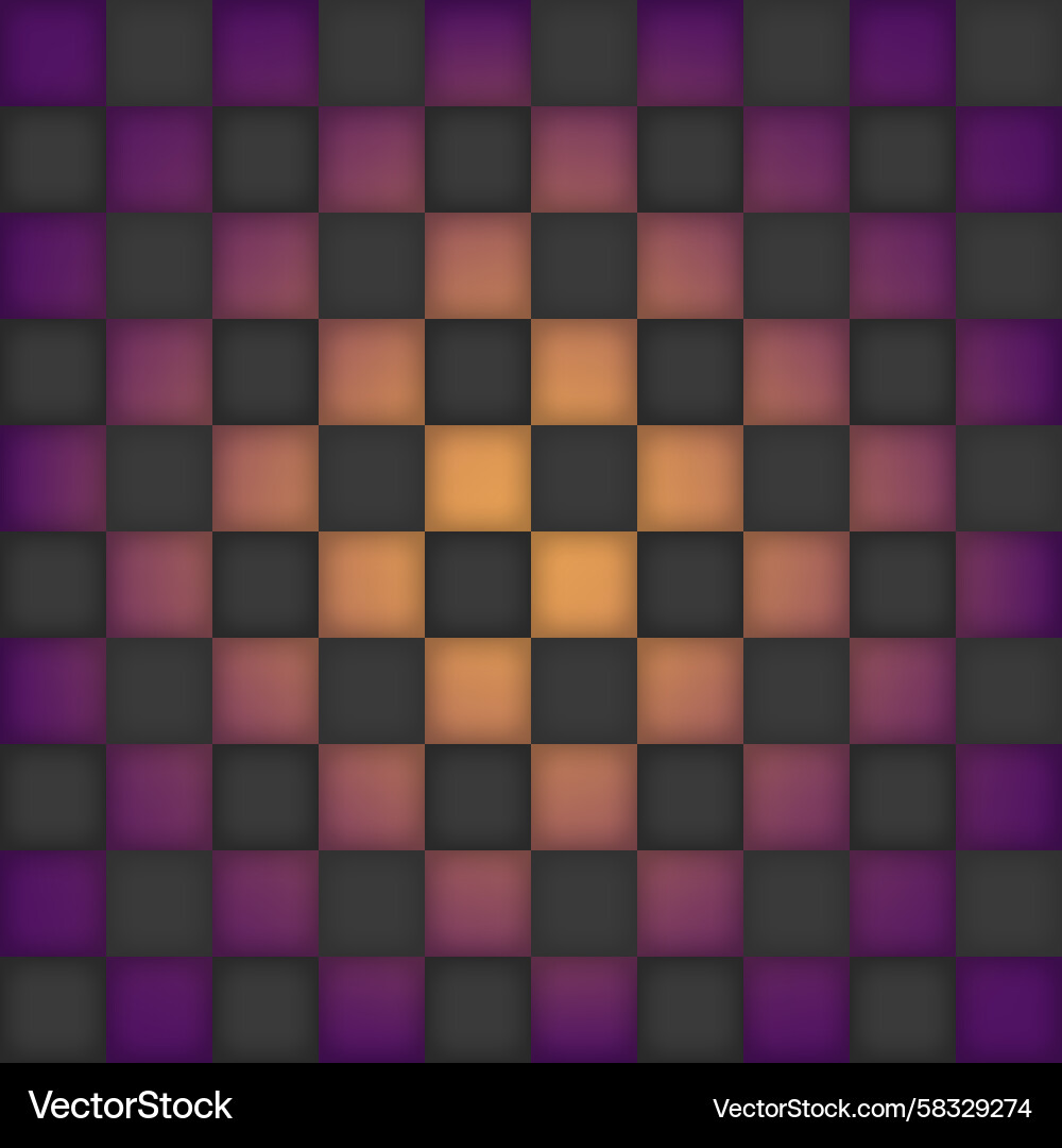 Seamless Checkered Pattern Background Vector Image