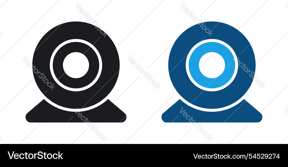 Web camera icon Web camera icon vector image