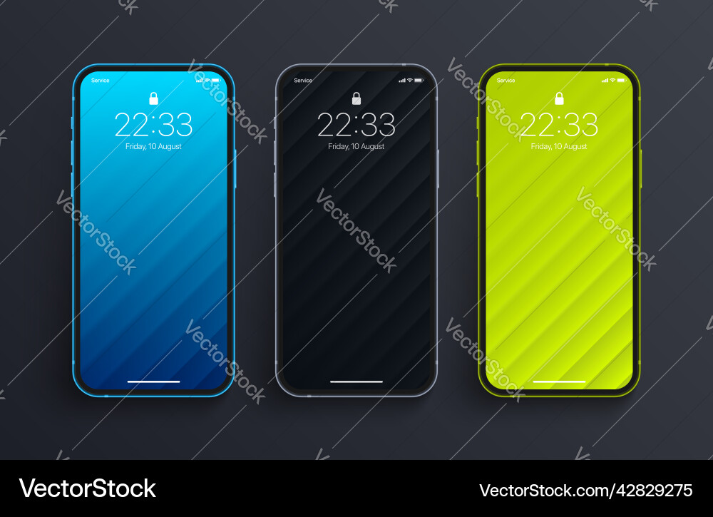 Different colours 3d smooth blur tilted lines Different colours 3d smooth blur tilted lines vector image