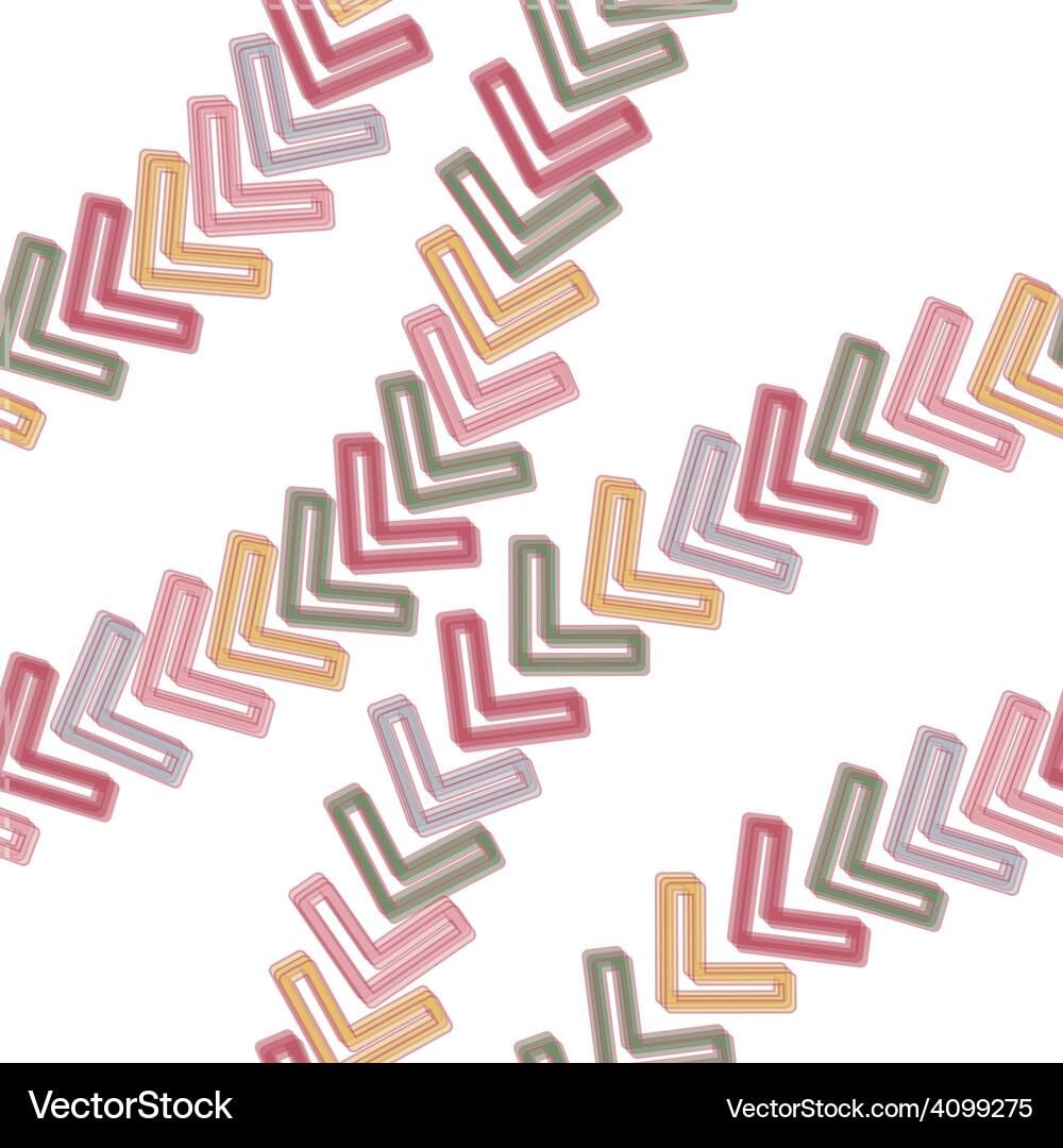Seamless arrow pattern Vector Image