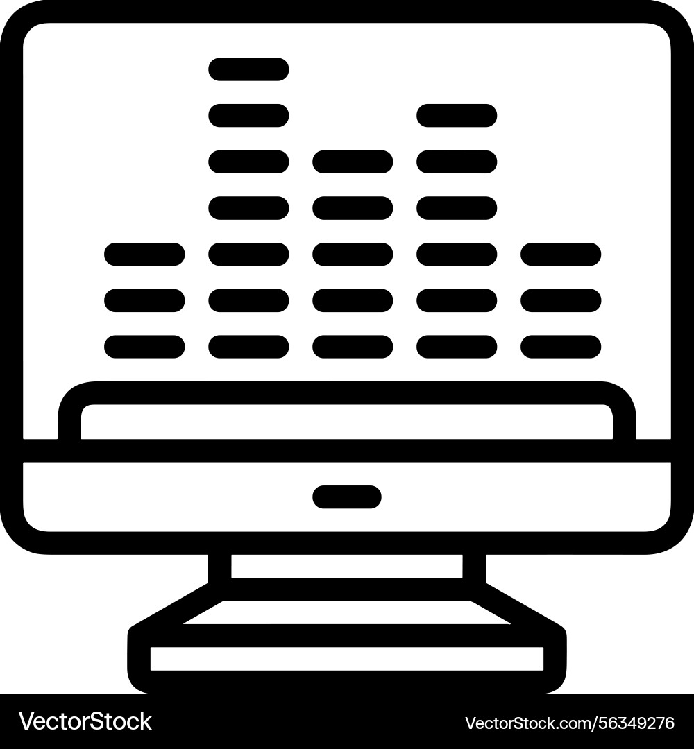 Computer icon symbol image Computer icon symbol image Vector Image