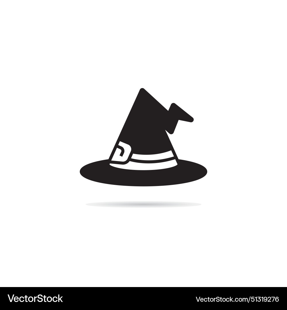 Wizard Hat Icon Royalty Free Vector Image Vectorstock