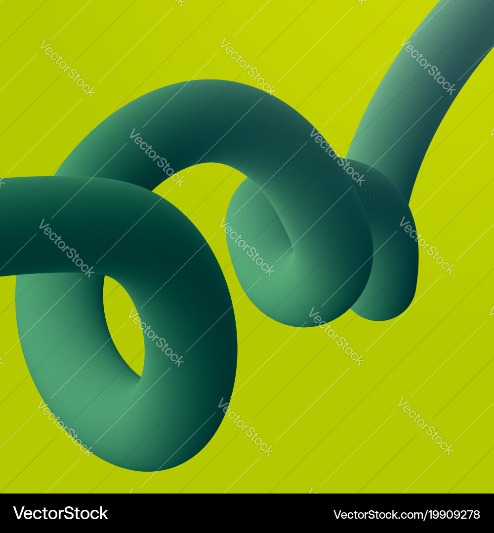 Abstract fluid line gradient flow design Vector Image