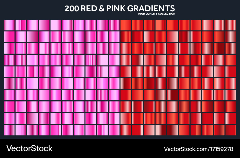 Chrome Pink Gradient Pattern Vector Image