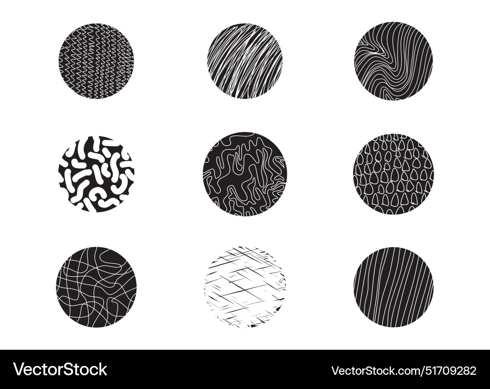 Abstract circle round shape texture backgrounds Vector Image
