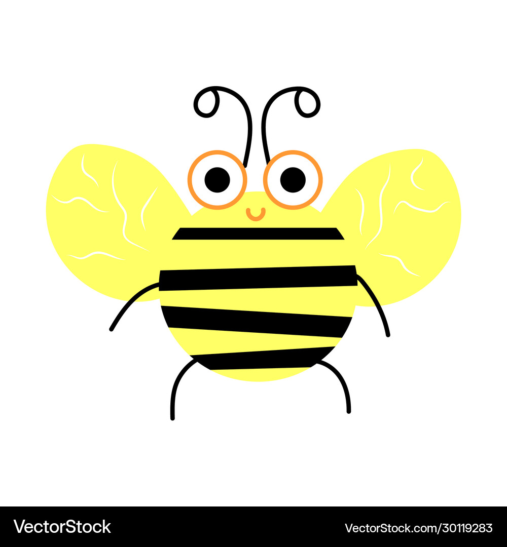 Bee (30119283) – Royalty-Free Vector | VectorStock
