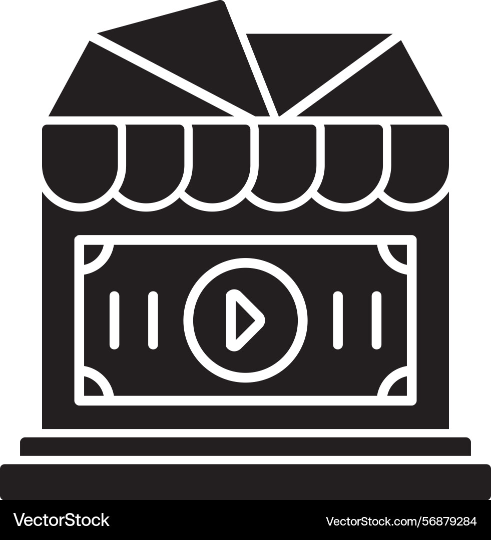 Cinema icon Royalty Free Vector Image - VectorStock