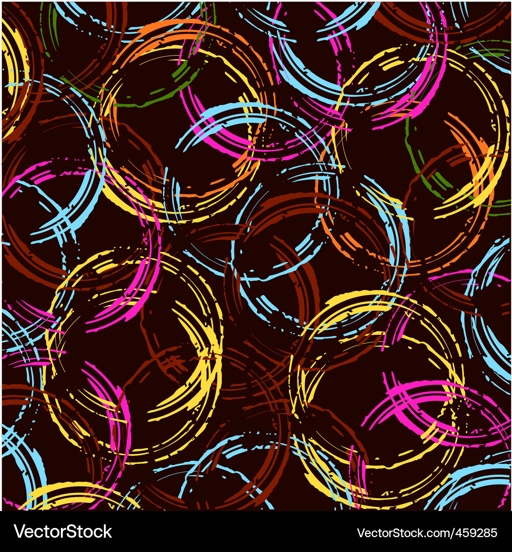 Grunge circular pattern Vector Image
