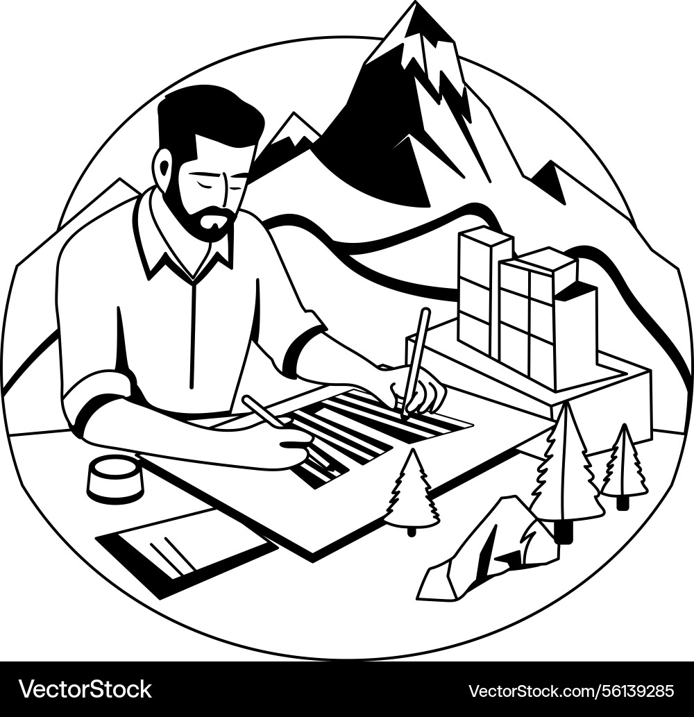 Task overload in glyph style Vector Image