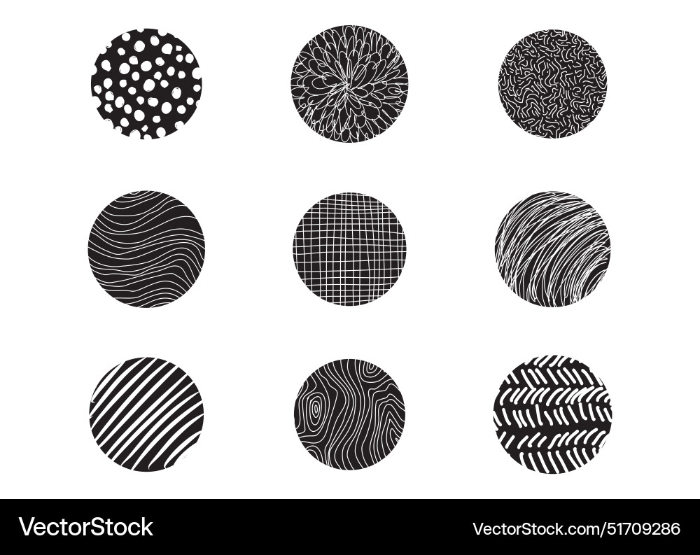 Abstract circle round shape texture backgrounds Vector Image