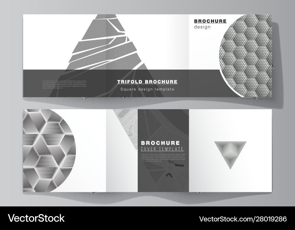 Minimal editable layout square format Minimal editable layout square format vector image