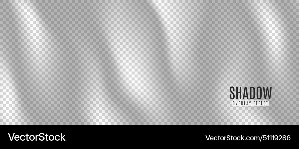 Shadow overlay effect transparent soft light wave vector image