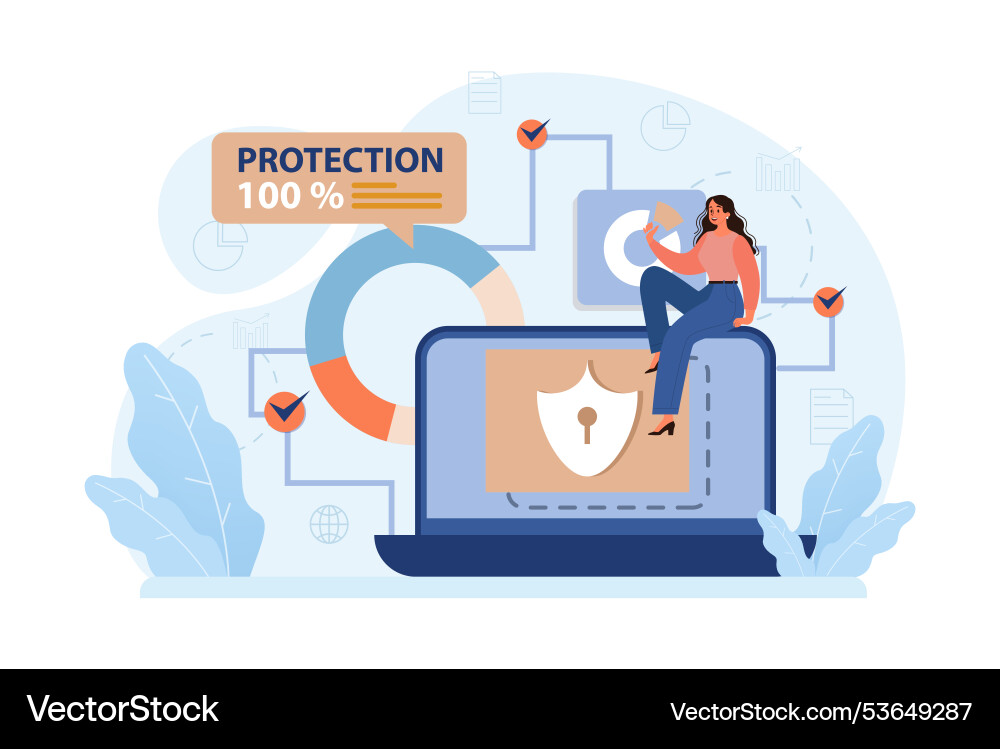 Cyber or web security set artificial intelligence Cyber or web security set artificial intelligence vector image