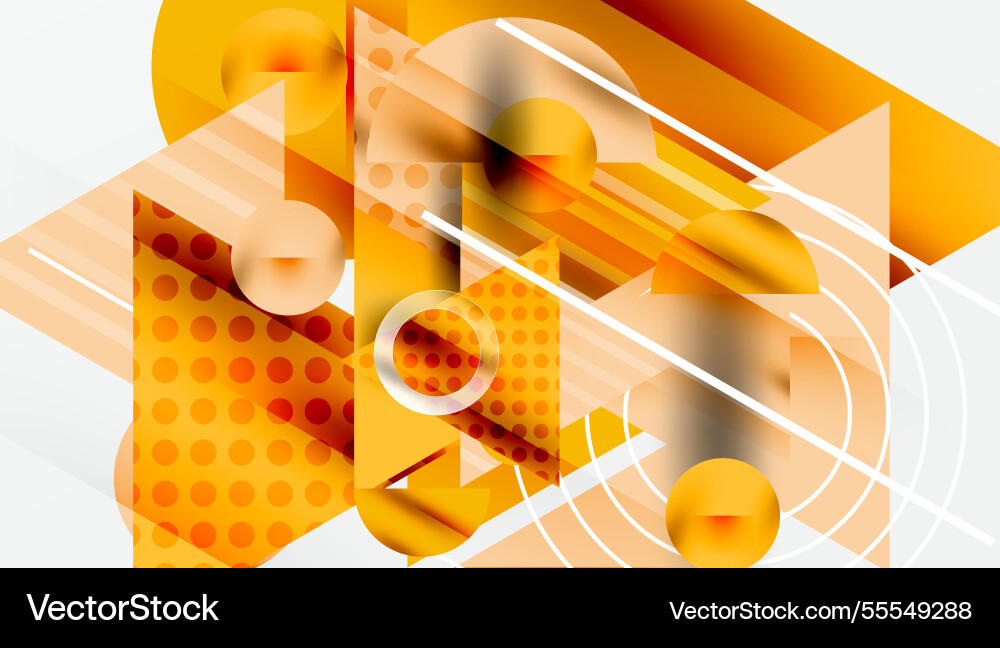 Modern abstract design with overlapping Modern abstract design with overlapping Vector Image