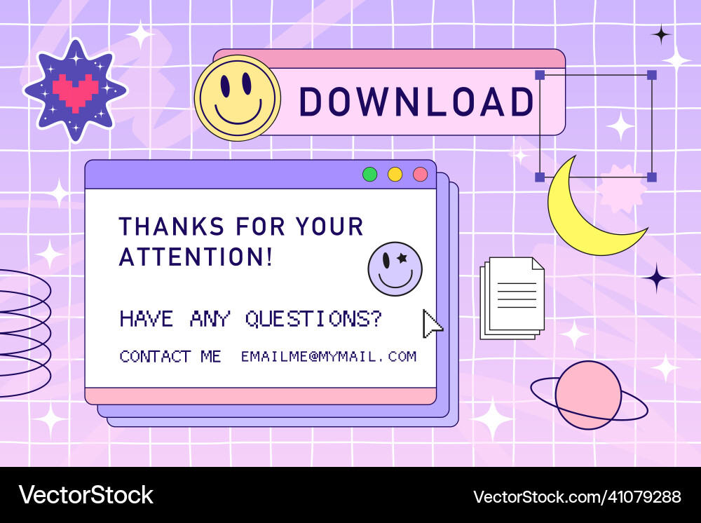 Retro browser computer window in 90s vaporwave Retro browser computer window in 90s vaporwave vector image