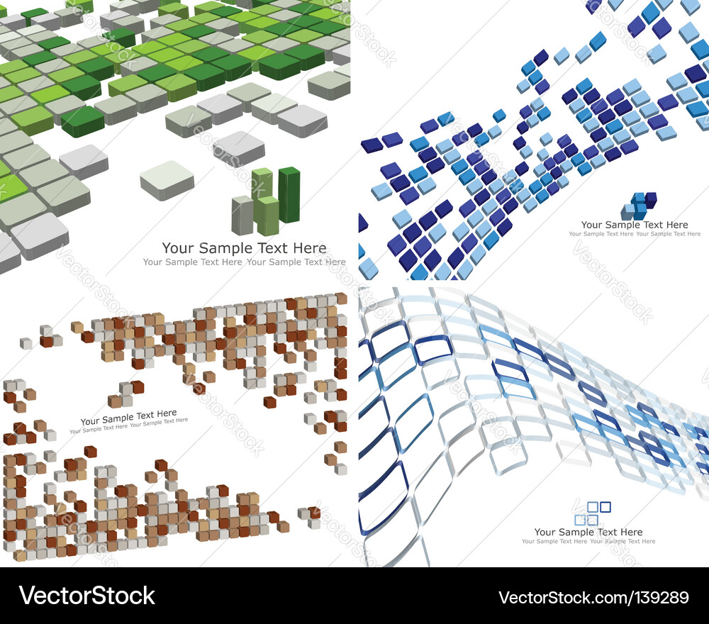 Geometric Checkerboard Background Vector Image