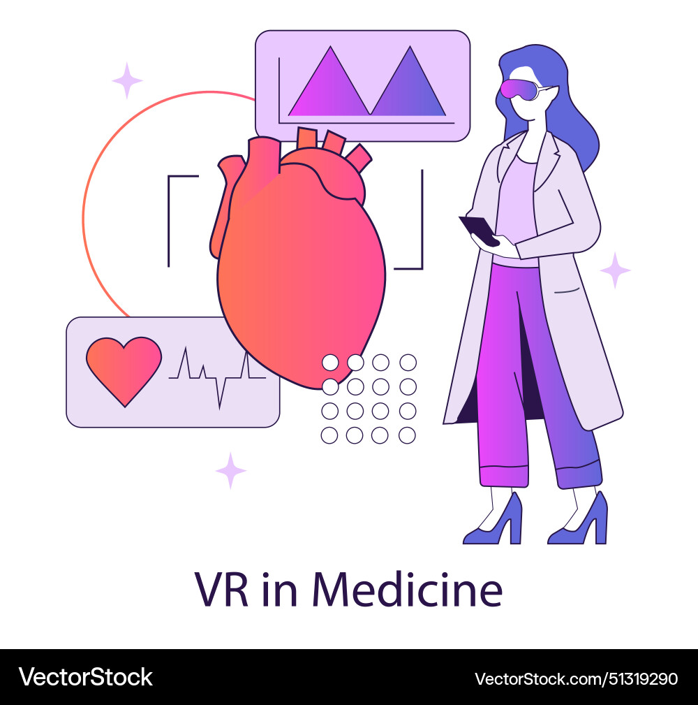 Ar and vr2 flat Royalty Free Vector Image - VectorStock