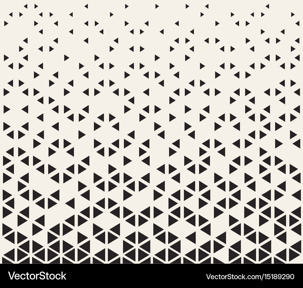 Geometric Triangle Pattern vector image