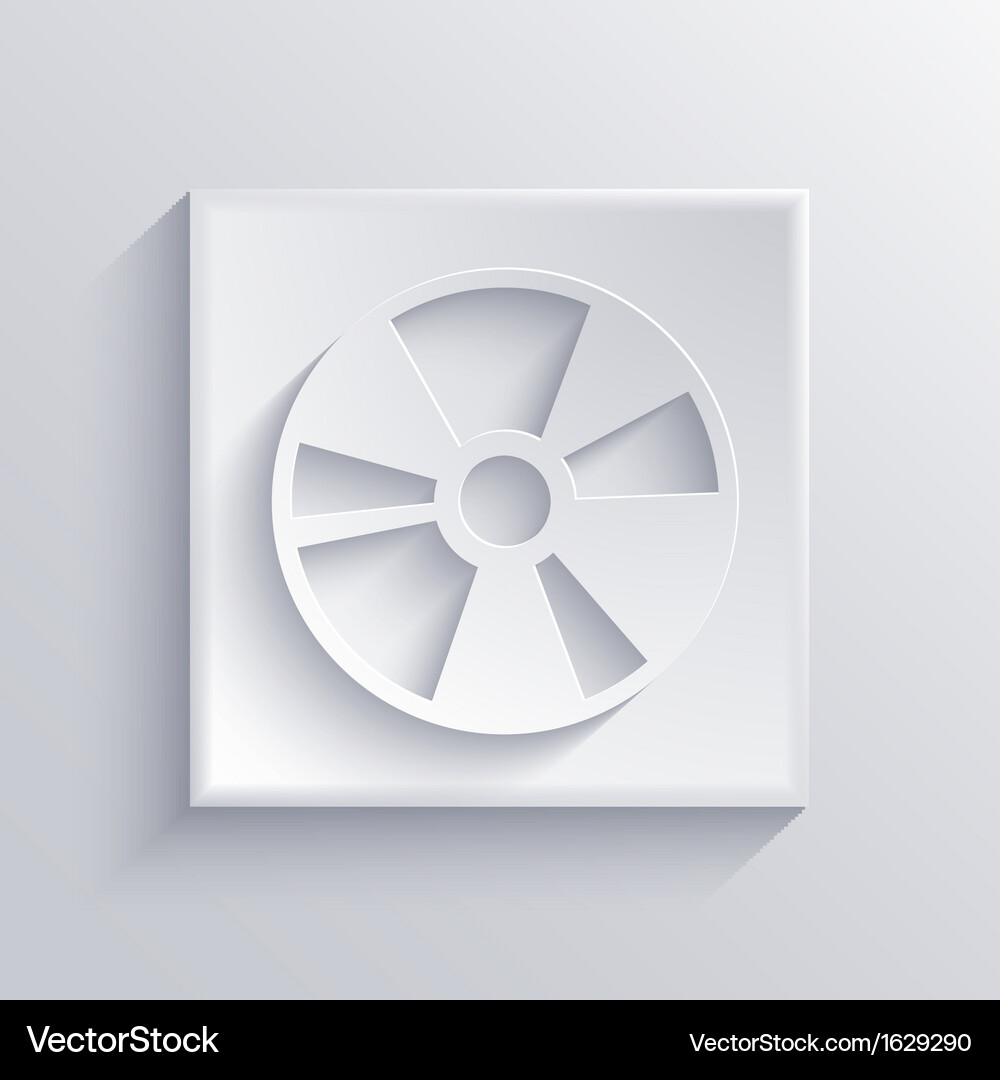 Light square icon eps 10 Vector Image