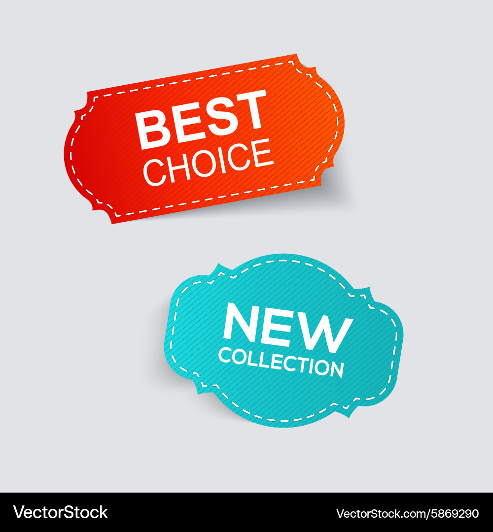 Sale discount styled origami banners vector image