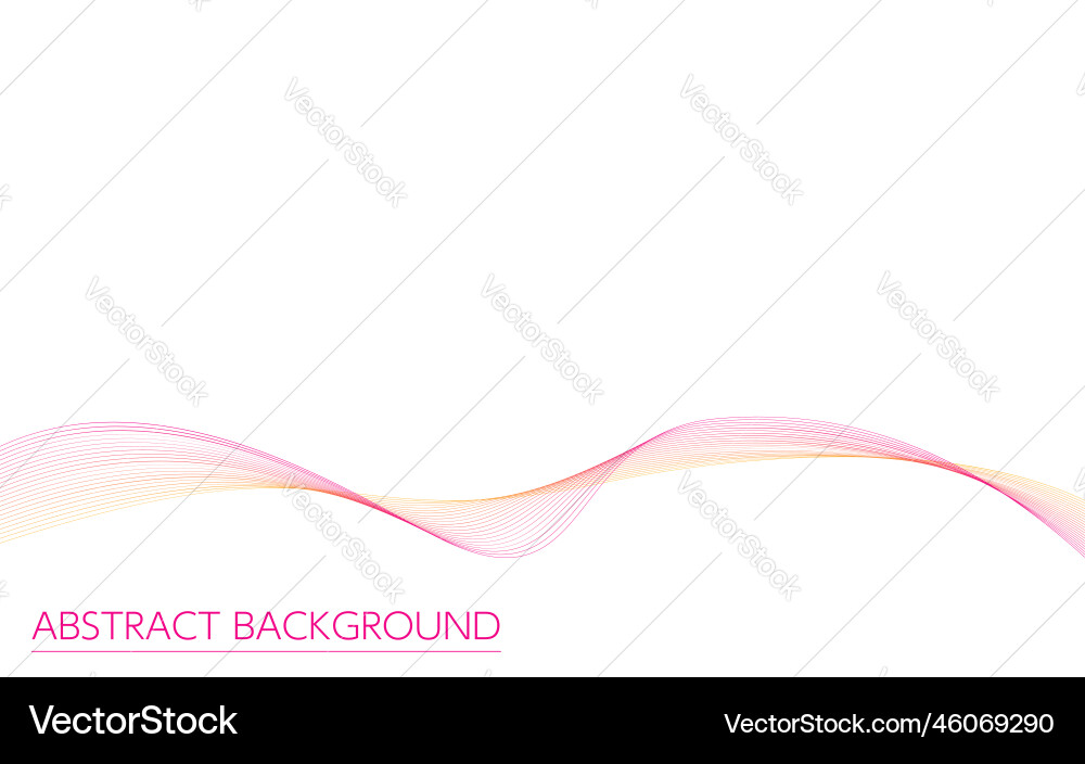 Undulating streamlined abstract background red Undulating streamlined abstract background red vector image