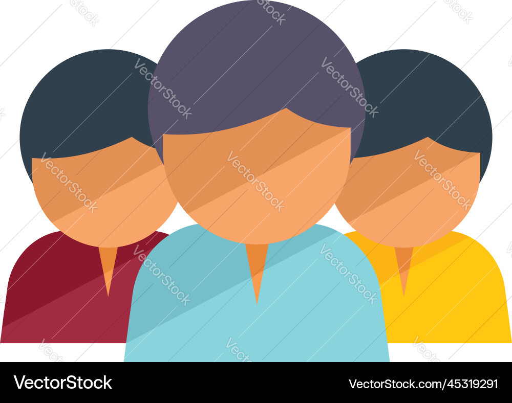 CRM Data & Customer Database Icon vector image