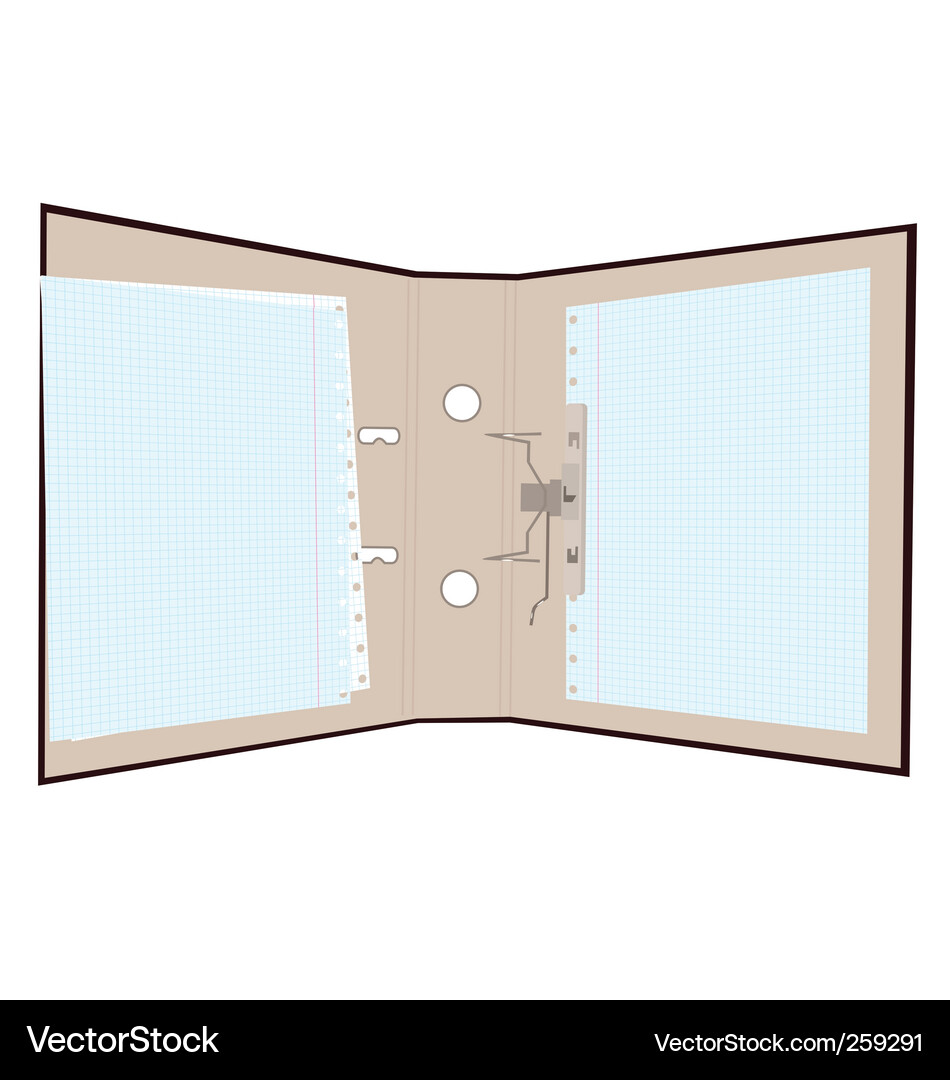 Open folder Vector Image
