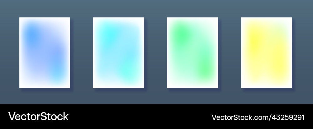 Set of gradient mesh backgrounds for books Set of gradient mesh backgrounds for books vector image